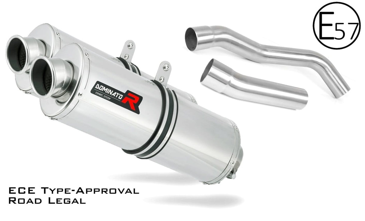 Z1000 EU Approved Exhaust Silencer OVAL 2007 - 2009 20 m.