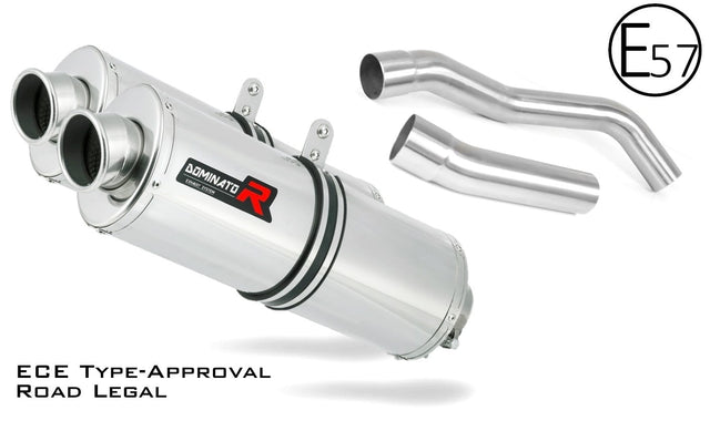Z1000 EU Approved Exhaust Silencer OVAL 2007 - 2009 20 m.