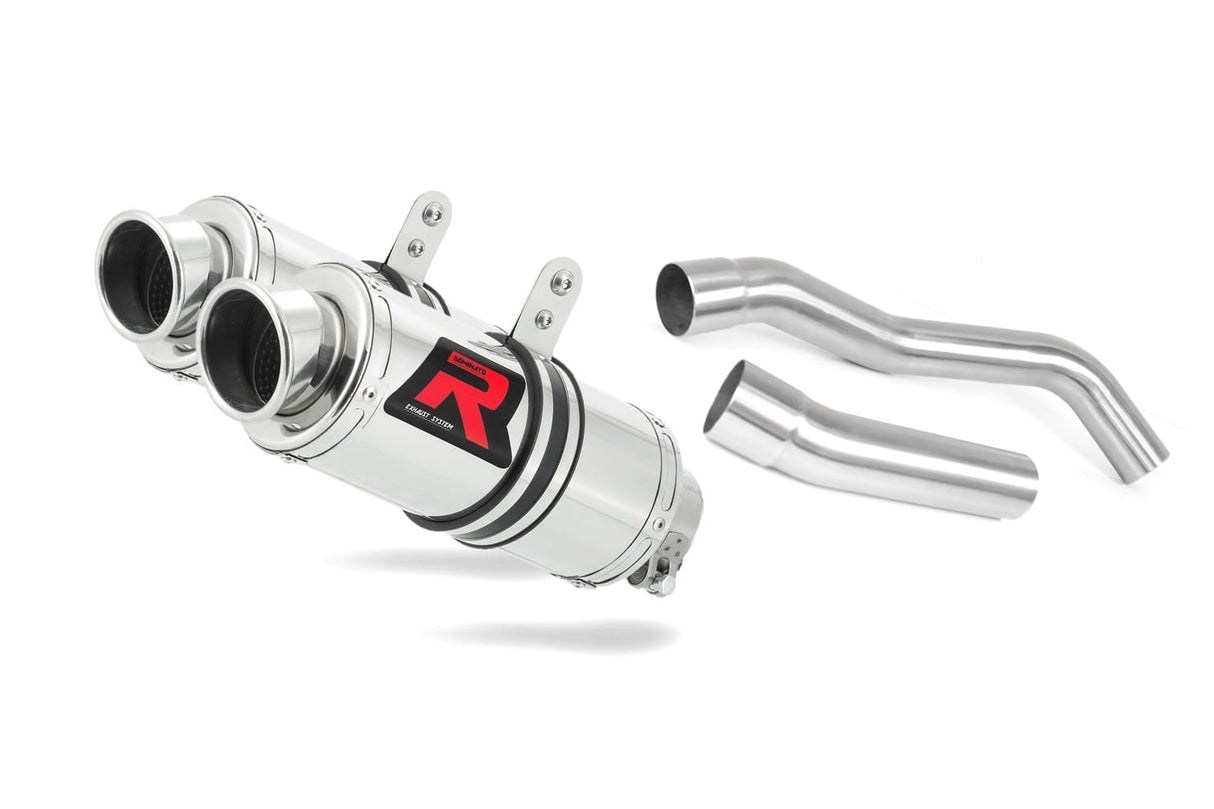 Kawasaki Z1000 2007 - 2009 Exhaust Silencer Muffler GP1 + dB killer medium 20 m.