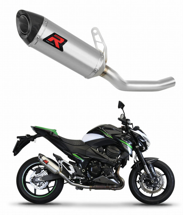 Kawasaki Z800 2013 - 2016 Exhaust Silencer Muffler HP8 + dB killer medium 20 m.