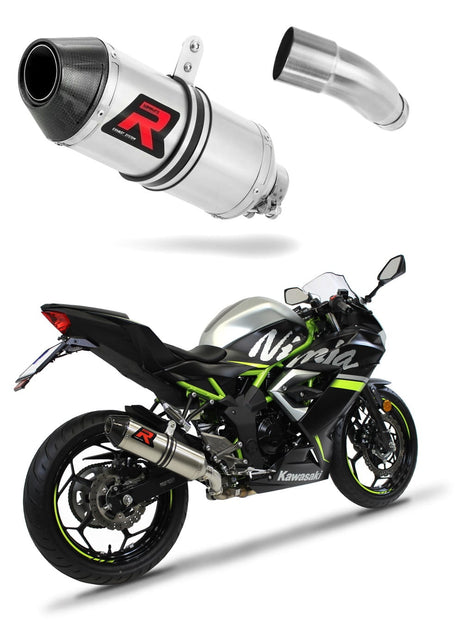 Kawasaki NINJA 125 Z125 2019 - 2023 Exhaust Silencer Muffler HP3 + dB killer medium 20 m.