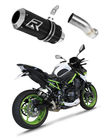 Kawasaki Z 900 2020 - 2024 Exhaust Silencer Muffler GP BLACK + dB killer medium 20 m.