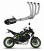 Kawasaki Z 900 2020 - 2024 Low Level Full Exhaust System Collector Silencer HP3 BLACK + dB killer medium 20 m.