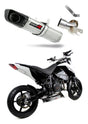 KTM 690 Duke 2008 - 2011 Exhaust Silencer Muffler HP4 + dB killer medium 20 m.