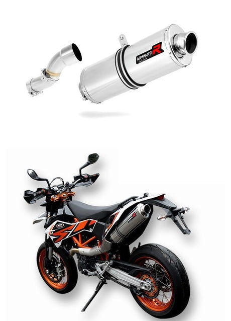 KTM 690 SMC 2008 - 2011 Exhaust Silencer Muffler OV + dB killer medium 20 m.