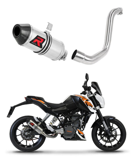 KTM 125 Duke 2012 - 2016 Exhaust Silencer Muffler HP3 + dB killer medium 20 m.