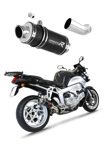 BMW K1200R 2005 - 2009 Exhaust Silencer Muffler GP1 BLACK + dB killer medium 20 m.