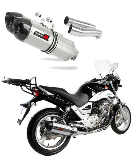 Moto Guzzi BREVA ie 750 2003 - 2009 Exhaust Silencer Muffler HP1 + dB killer medium 20 m.