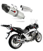 Moto Guzzi BREVA ie 750 2003 - 2009 Exhaust Silencer Muffler HP1 + dB killer medium 20 m.