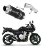 Suzuki GSF 1250 N / S BANDIT 2007 - 2016 Exhaust Silencer Muffler GP1 BLACK + dB killer medium 20 m.