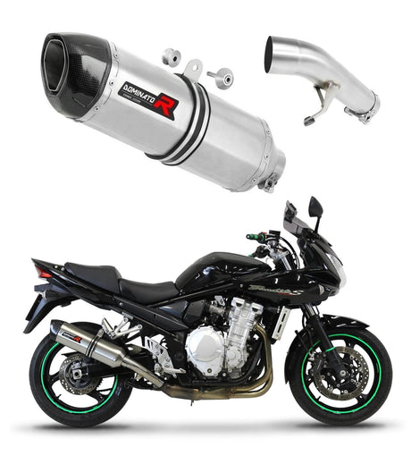 Suzuki GSF 1250 N / S BANDIT 2007 - 2016 Exhaust Silencer Muffler HP1 + dB killer medium 20 m.
