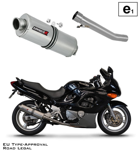 Suzuki GSXF 600 1998 - 2006 EU Approved Exhaust Silencer OV 19 m.