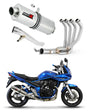 Suzuki GSF 650 BANDIT N / S 2005 - 2006 Full Exhaust System Collector Silencer OV + dB killer medium 20 m.