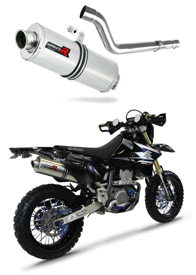 Suzuki DRZ 400 SM S Exhaust Silencer Muffler OV + dB killer medium