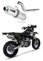 Suzuki DRZ 400 SM S Exhaust Silencer Muffler OV + dB killer medium