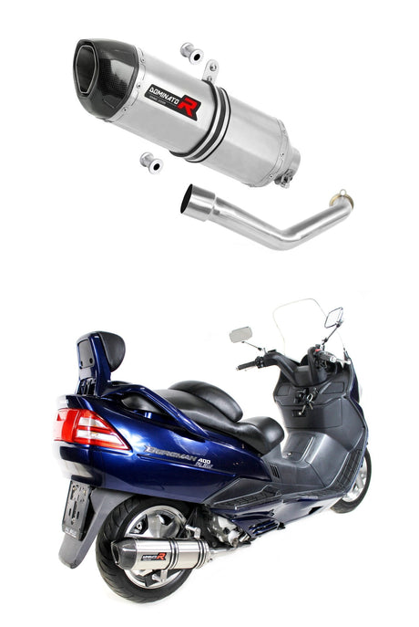 Suzuki BURGMAN 400 1998 - 2002 Exhaust Silencer Muffler HP1 + dB killer medium 19 m.