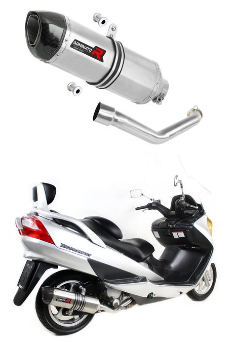 Suzuki BURGMAN 400 2003 - 2006 Exhaust Silencer Muffler HP1 + dB killer medium 20 m.