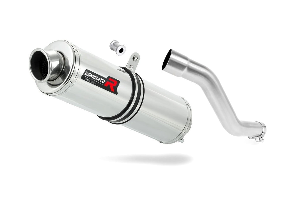 Suzuki DR 750 S / BIG RIGHT SIDE Exhaust Silencer Muffler ST + dB killer medium