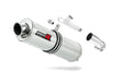 Suzuki GSF BANDIT 400 1989 - 1990 Exhaust Silencer Muffler ST + dB killer medium 19 m.