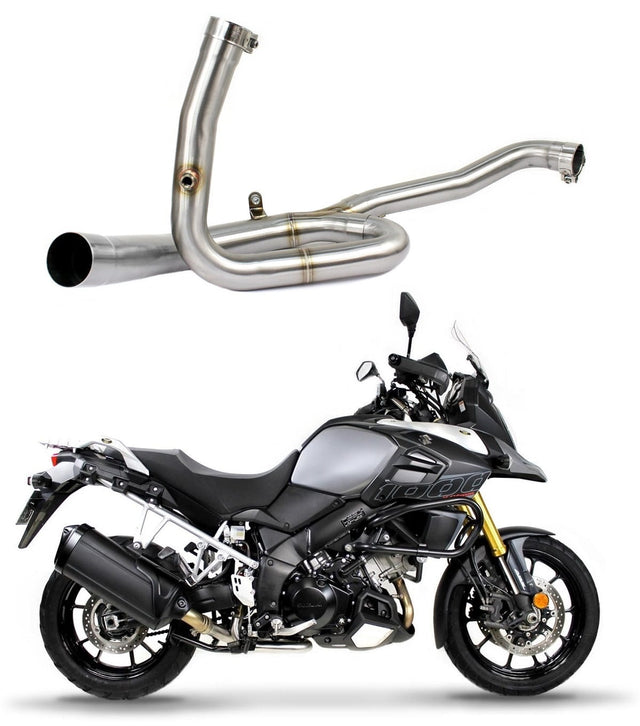 DL 1000 V-Strom Exhaust Cat Eliminator DECAT 2014 - 2016 20 m.