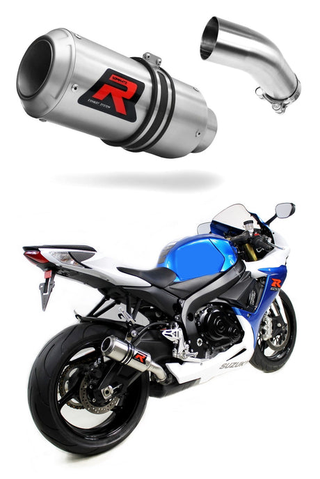 Suzuki GSXR 750 L1 L7 2011 - 2017 Exhaust Silencer Muffler GP + dB killer medium 20 m.