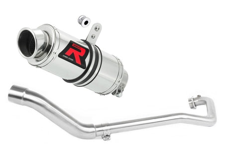Suzuki GSX R 125 2017 - 2019 Full Exhaust System Collector Silencer GP1 + dB killer medium 20 m.