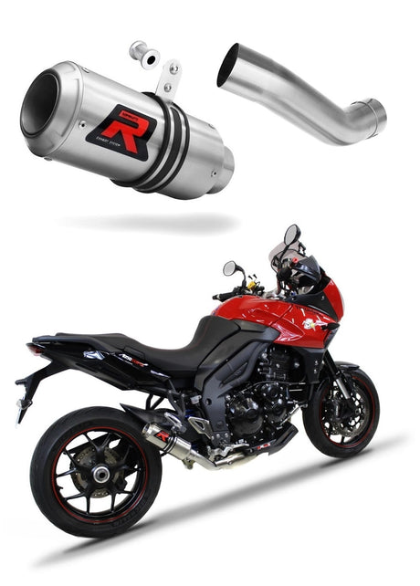 Triumph TIGER SPORT 1050 2013 - 2015 Low Level Exhaust Silencer Muffler GP + dB killer medium 20 m.