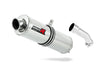 Yamaha FZR 600 1988 - 1993 Exhaust Silencer Muffler ST + dB killer medium 19 m.