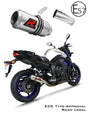 FZ 8 N / FZ8 S FAZER EU Approved Exhaust Silencer GP 2010 - 2016 20 m.