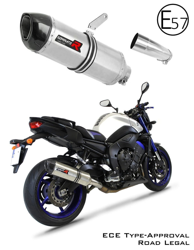 FZ 8 N / FZ8 S FAZER EU Approved Exhaust Silencer HP1 2010 - 2016 20 m.