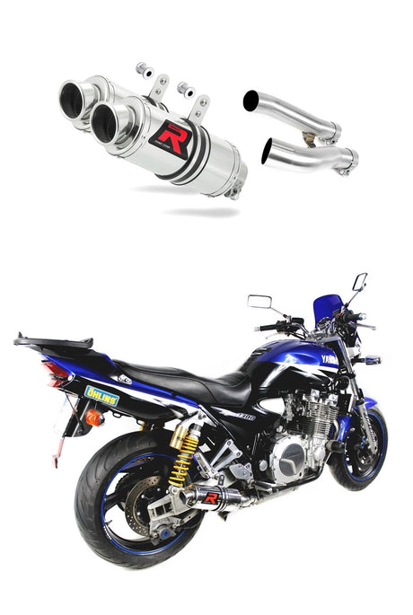 Yamaha XJR 1300 99 06 Exhaust Silencer Muffler GP1 + dB killer medium