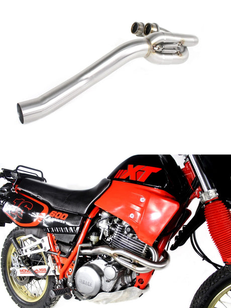 XT 600 2KF 2NF Exhaust Header pipe collector manifold 1987 - 1989 19 m.