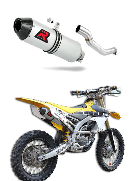 Yamaha YZF 250 YZ 250 F 2014 - 2018 Exhaust Silencer Muffler MX2 + dB killer medium 20 m.