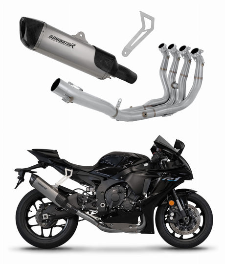 YZF R1 1000 RN49 2017 - 2019 Full Exhaust System Race HP6 Titanium + dB killer 20 m.
