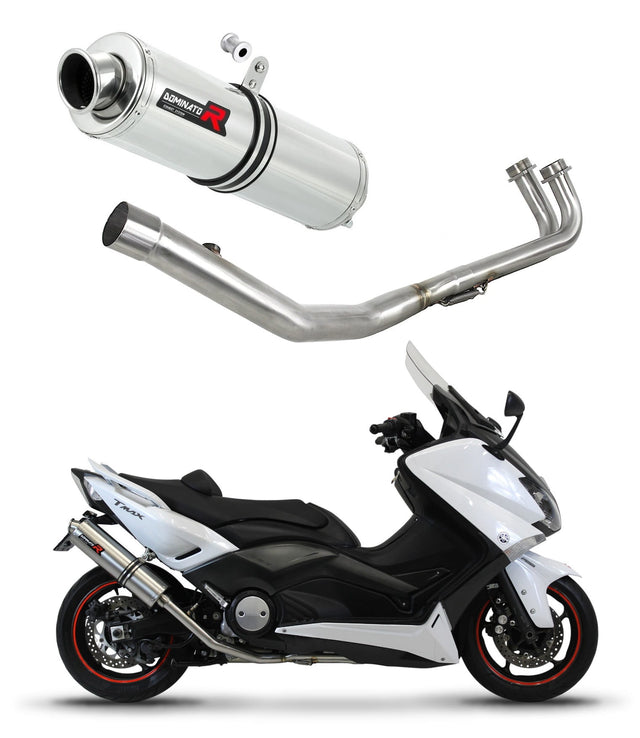 Yamaha XP 530 T-MAX 2012 - 2016 Full Exhaust System Collector Silencer ST + dB killer medium 20 m.