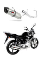 Yamaha YBR 125 2009 - 2018 Full Exhaust System Collector Silencer HP1 + dB killer medium 20 m.
