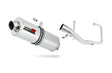 Yamaha YBR 125 2000 - 2008 Full Exhaust System Collector Silencer OV + dB killer medium 20 m.