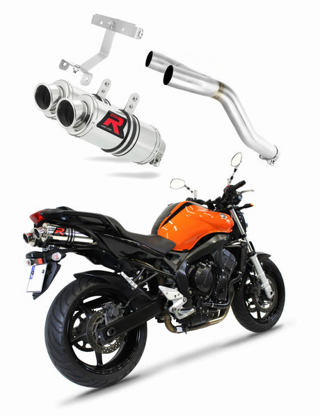 Yamaha FZ6 FAZER 600 S2 2006 - 2010 Exhaust Silencer Muffler GP1 + dB killer medium 20 m.
