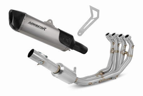 Yamaha YZF R6 2017 - 2023 Full Exhaust System EX Silencer Titanium HP6 + db killer 20 m.
