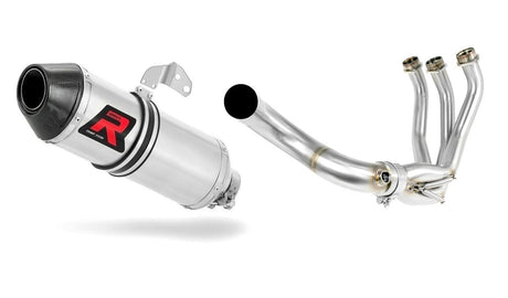 Yamaha XSR 900 2016 - 2021 Full Exhaust System Collector Silencer HP3 + dB killer medium 20 m.