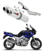 Yamaha TDM 850 1991 - 1995 Exhaust Silencer Muffler ST + dB killer medium 19 m.