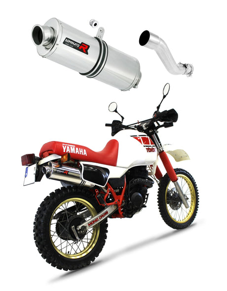 Yamaha XT 600 TENERE 1987 - 1989 Exhaust Silencer Muffler OV + dB killer medium 19 m.