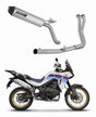 Honda XL 750 TRANSALP 2023 Full Exhaust System Collector Silencer MX2 + dB killer 20 m.