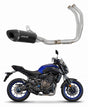 Yamaha XSR 700 2015 - 2020 Full Exhaust System Collector Silencer HP8 BLACK + dB killer 20 m.