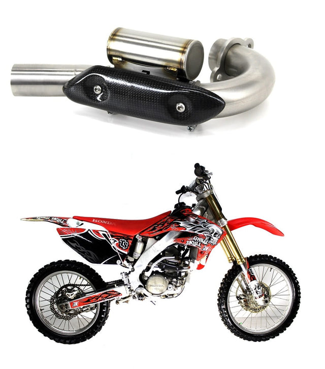 CRF 250 R Exhaust Header pipe with PowerBomb 2006 - 2009 20 m.