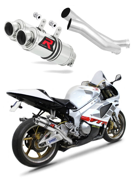 Honda VTR 1000 SP1 1998 - 2001 Exhaust Silencer Muffler GP1 + dB killer medium 19 m.
