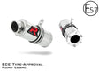 Kawasaki ZX7R 1996 - 2003 EU Approved Exhaust Silencer GP1 19 m.
