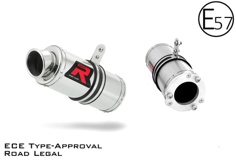 Kawasaki ZX9R 1998 - 2002 EU Approved Exhaust Silencer GP1 19 m.