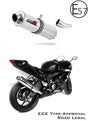 Kawasaki ZX6R 636 2009 - 2020 EU Approved Exhaust Silencer ST 20 m.