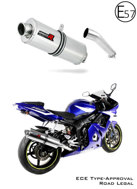Yamaha YZF R6 1999 - 2002 EU Approved Exhaust Silencer OV 19 m.